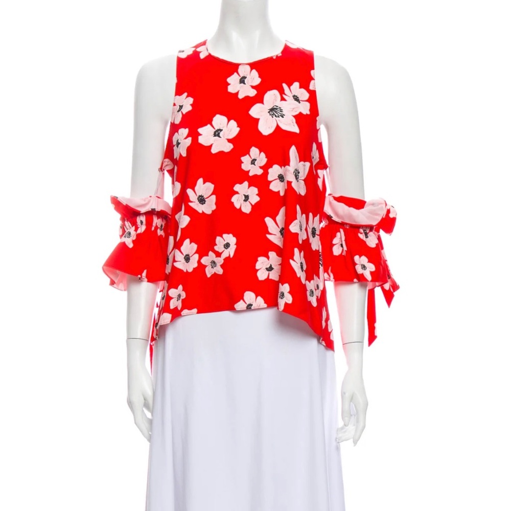 SACHIN + BABI
Floral Print Crew Neck Blouse
Size: S